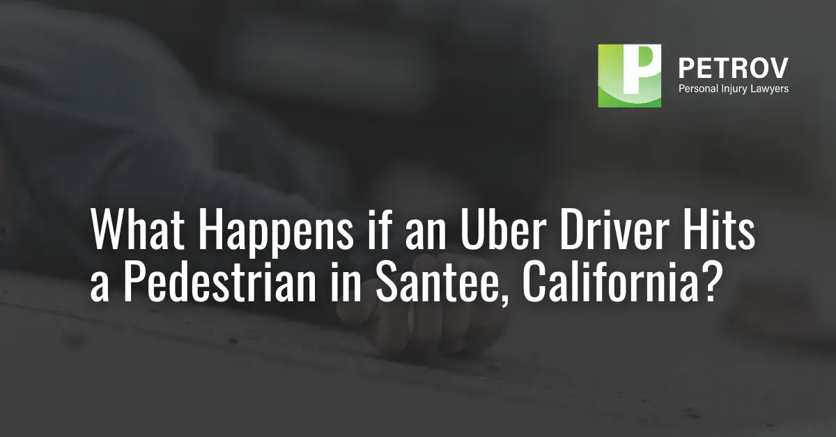 What Happens if an Uber Driver Hits a Pedestrian - Petrov Personal Injury Lawyers